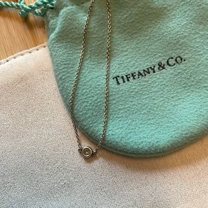 Tiffany’s Elsa Peretti Color by the Yard Aquamarine Bracelet in Silver